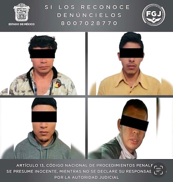 Familia Michoacana Estado de México Edomex (Fotos: FGJEM)