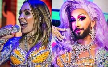 Roberto Carlo decidió ser transformado en Drag Queen (Foto:Instagram/@erikazaba)