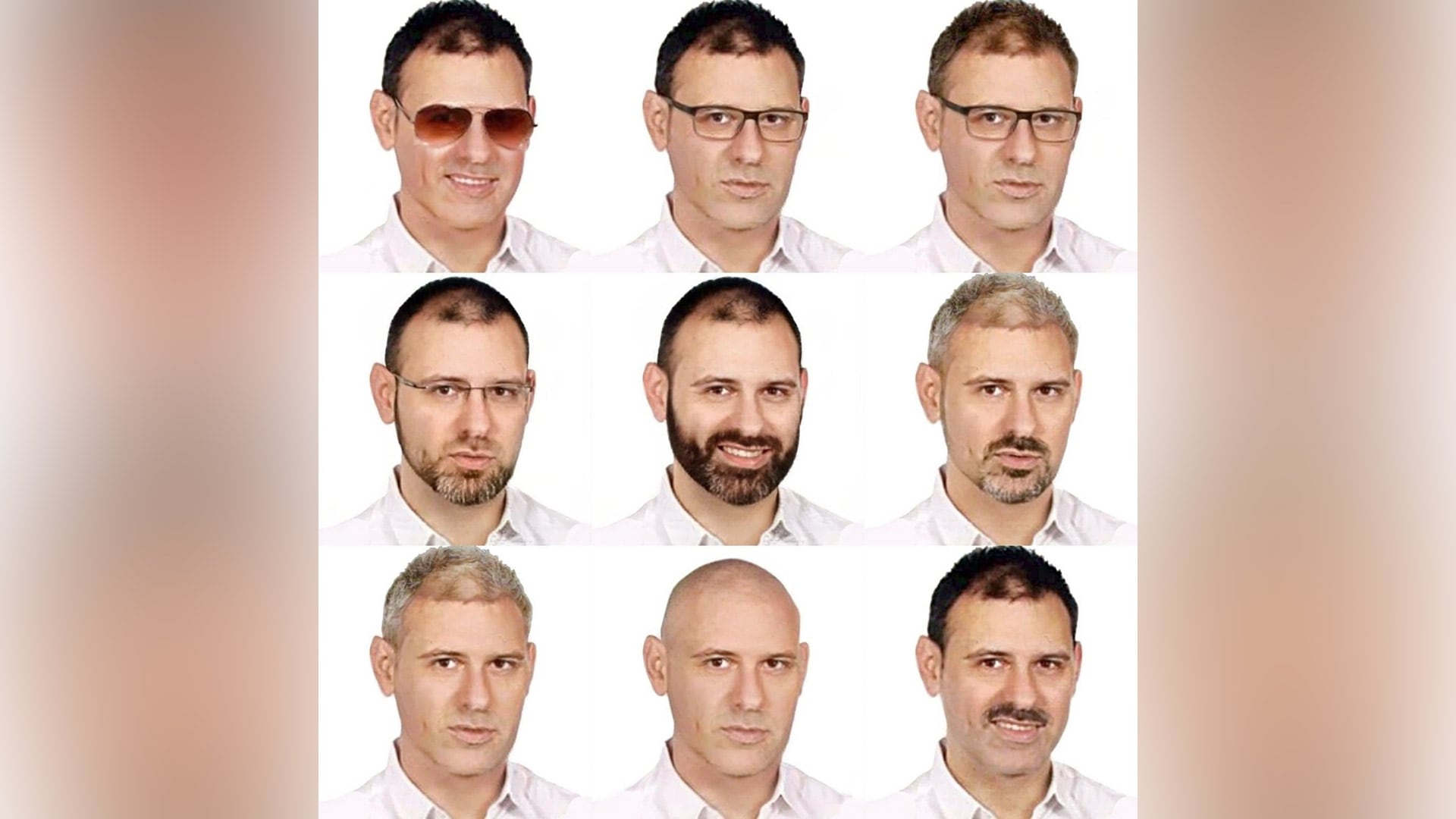 Este fue el identikit que la policía difundió de Martín Ezequiel Álvarez Giaccio cuando estaba prófugo