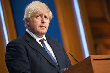 El primer ministro británico, Boris