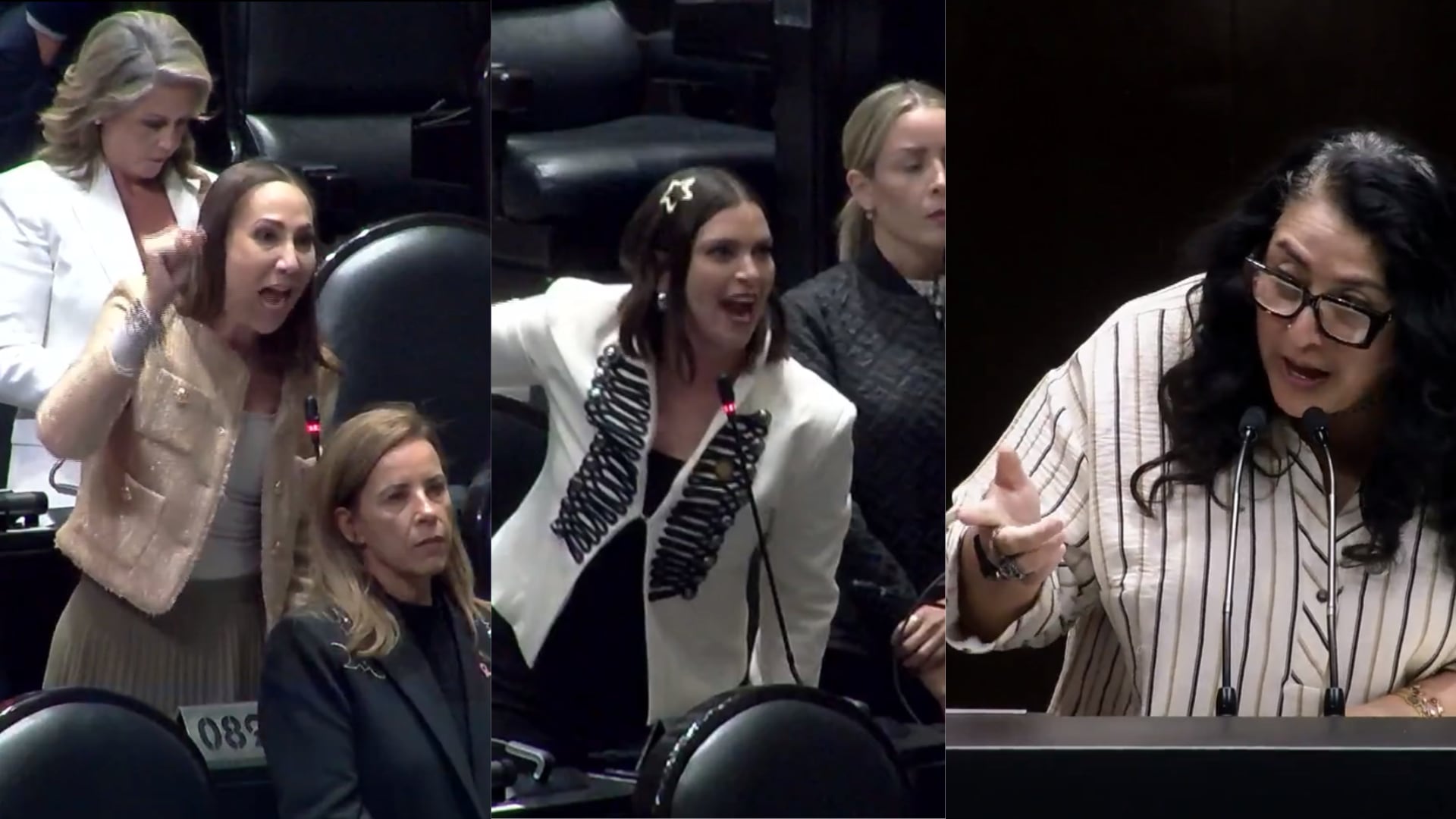 Pelea en San Lázaro: diputadas de Morena justifican llamar “mojigatas”, “cínicas” e “hipócritas” a legisladoras de oposición.