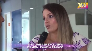 Alejandra Baigorria habla con reportero