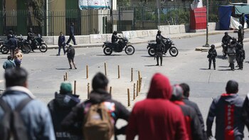 Conductores del transporte público y