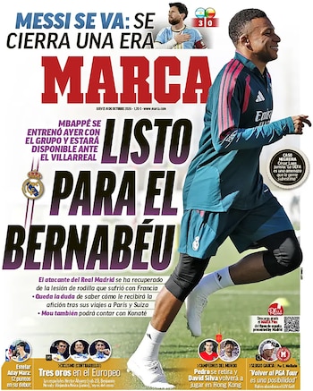 Diarios mundo despedida Lionel Messi
