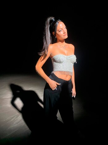 Oriana Sabatini con el top