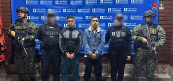 Los presuntos criminales tenía un