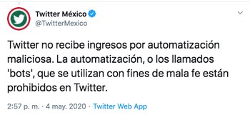 Así fue la bespuesta de