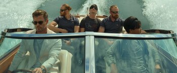 SPIDERHEAD. (L to R) Chris