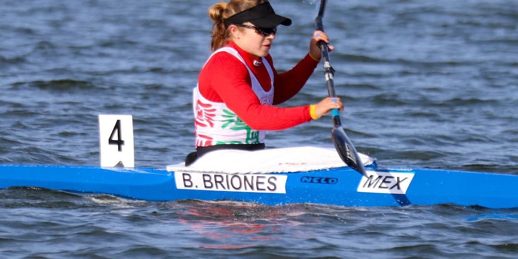 Beatriz Briones se mete al Top 8 mundial en Canotaje Sprint