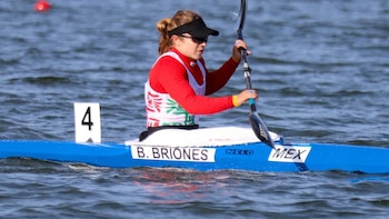 Beatriz Briones se mete al Top 8 mundial en Canotaje Sprint