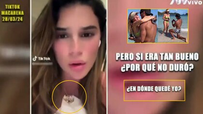 Macarena Vélez publicó enigmático video a poco del compromiso de Alejandra Baigorria y Said Palao: “¿En dónde quedé yo?”