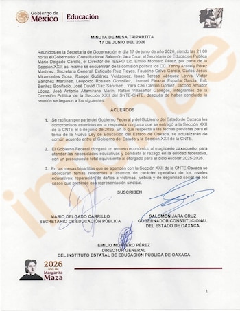 La SEP realizó una propuesta económica a la Sección 22 de la CNTE en Oaxaca. (Foto: Especial)