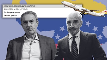 El mensaje que Zapatero envió a Julio Martínez tras unas gestiones “al más alto nivel” para favorecer vuelos de Plus Ultra en Venezuela: “Exitosa gestión”