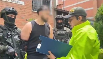 El estadounidense capturado en Medellín fingía ser influencer - crédito @DenunciasAntio2/X