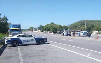Tamaulipas, Columna Armada, bloqueo vial, 2022