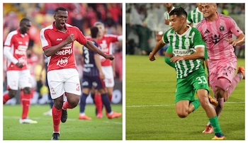 Santa Fe y Atlético Nacional