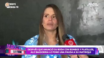 Alejandra Baigorria pone en pausa