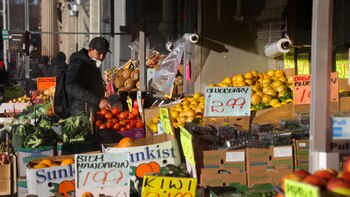 Annual inflation in the United