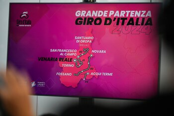 La ruta del Giro de