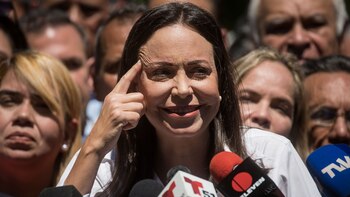 María Corina Machado niega las