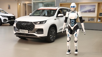 Robots en la vida diaria: la apuesta de Chery para acompañar a policías en la movilidad y tránsito escolar