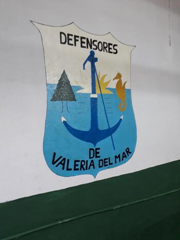 El escudo de un club