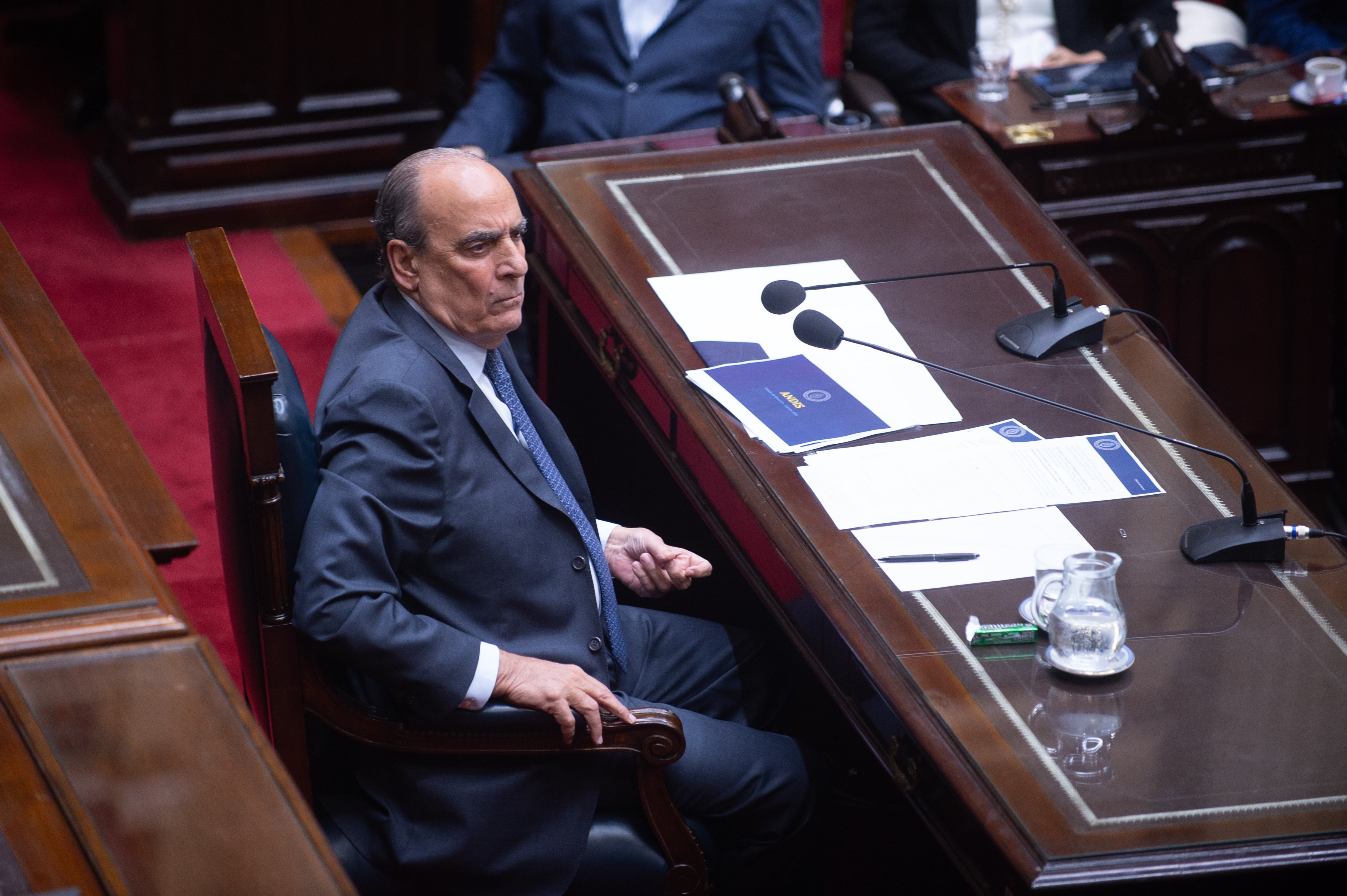 Guillermo Francos, en la Cámara de Diputados