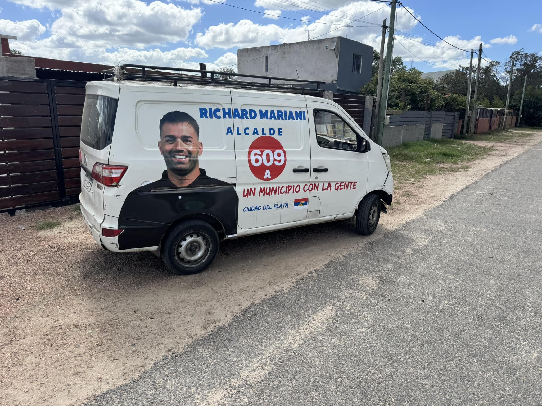 Richard Mariani, del Frente Amplio, fue electo alcalde del Municipio de Ciudad del Plata (Facebook Richard Mariani)