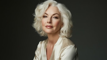 Este corte bob recto, con