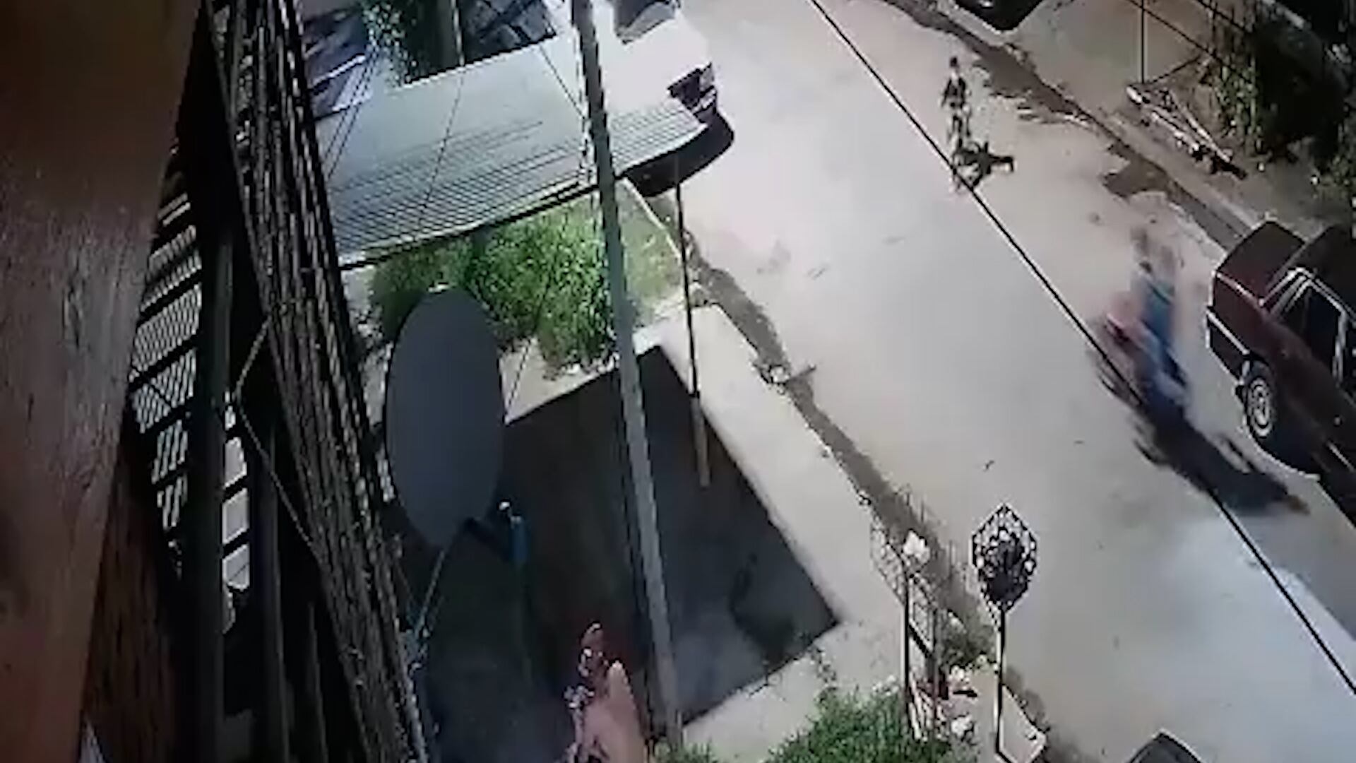 El niño herido fue trasladado al hospital y se encuentra fuera de peligro, aunque su bicicleta quedó destruida