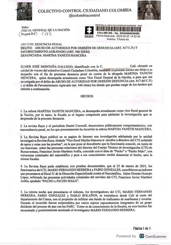 El colectivo Control Ciudadano de