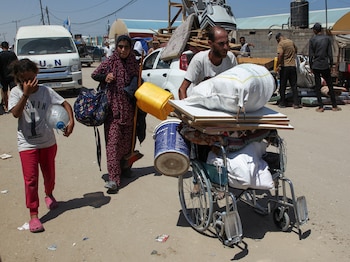 Blinken remarcará que la propuesta beneficiará tanto a los palestinos como a los israelíes y permitirá aliviar la crisis en Gaza (REUTERS)