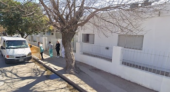 La fachada de la escuela