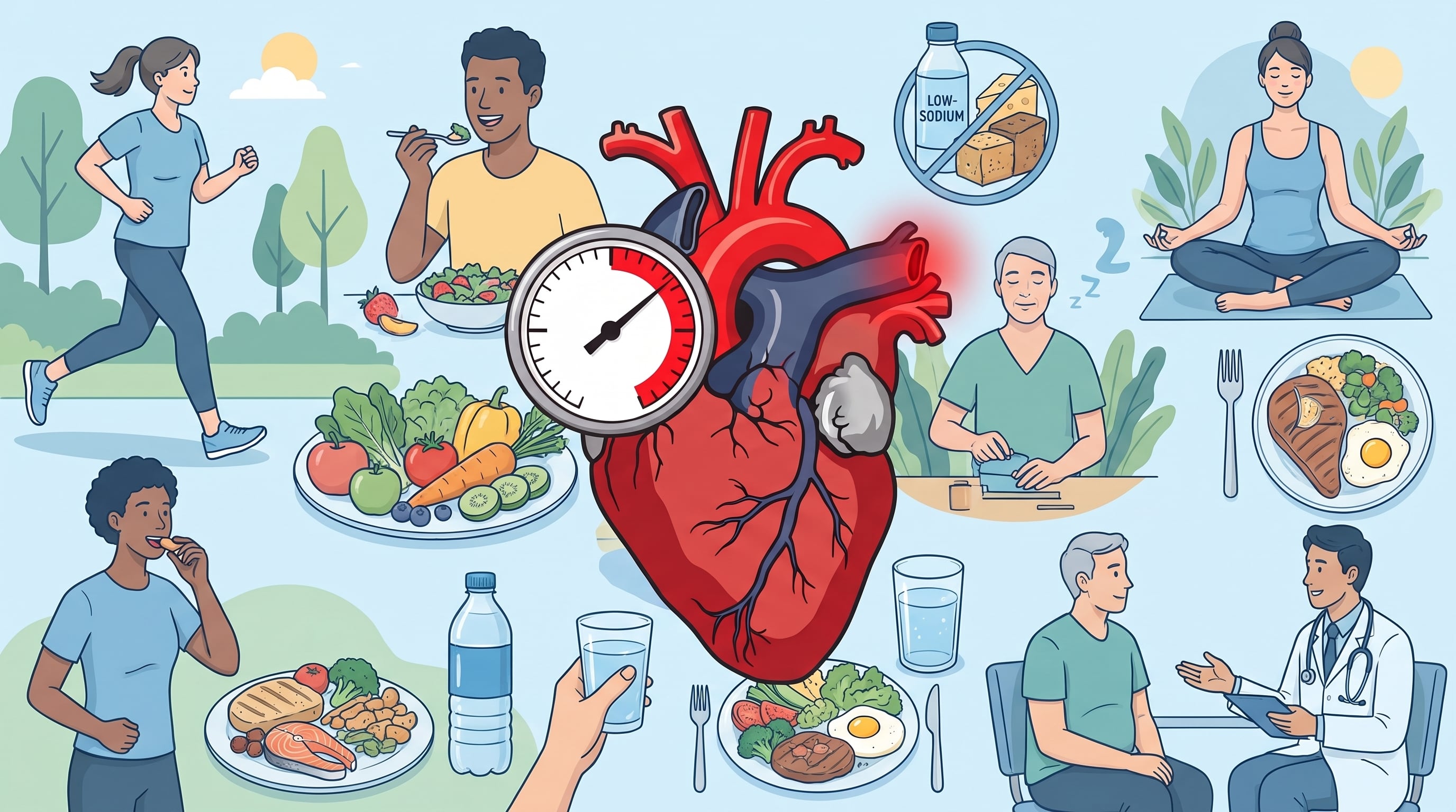 La hipertensión afecta a más de 1.400 millones de personas y sigue entre los principales factores de riesgo de enfermedad cardiovascular (Imagen Ilustrativa Infobae)