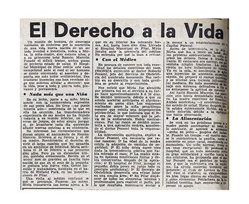 Las noticias de aquella época