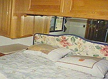La habitación del motorhome de