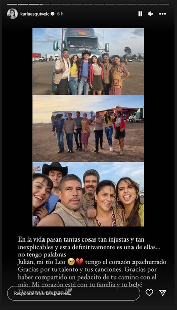 Karla Esquivel, elenco de Mi