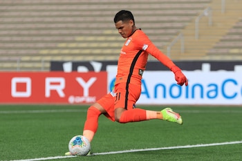 Ángelo Campos jugó el Sudamericano