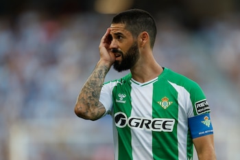 Isco, en un momento del partido contra el Málaga. (EFE/Jorge Zapata)