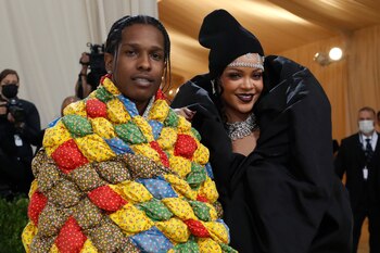 A$AP Rocky y Rihanna en