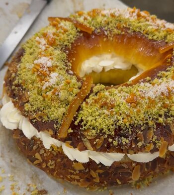 Roscón de Brulée Panadería