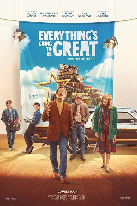 Benjamin Evan Ainsworth en el cartel de la película