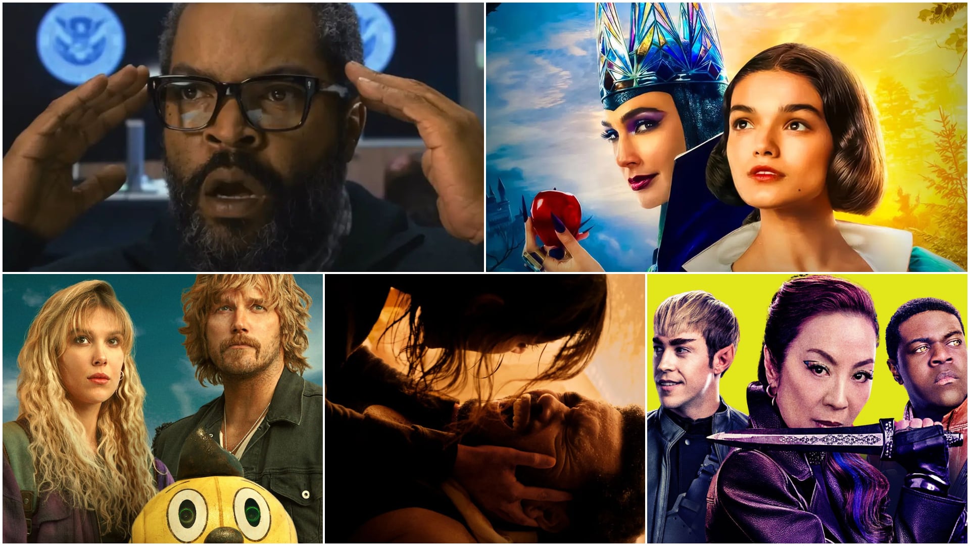 Las nominaciones a los Razzie 2026 destacan a “Blanca Nieves” y “La guerra de los mundos” como las películas más mencionadas del año (Composición)