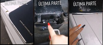 El auto contaba con balazos