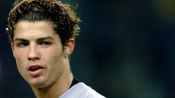 Cristiano Ronaldo, en sus inicios