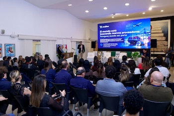 Uno de los datos más destacados presentados durante el lanzamiento fue la incorporación de aproximadamente 100 productos paraguayos a 53 nuevos mercados internacionales durante el último año (Foto: Min. de Industria y Comercio de Paraguay)