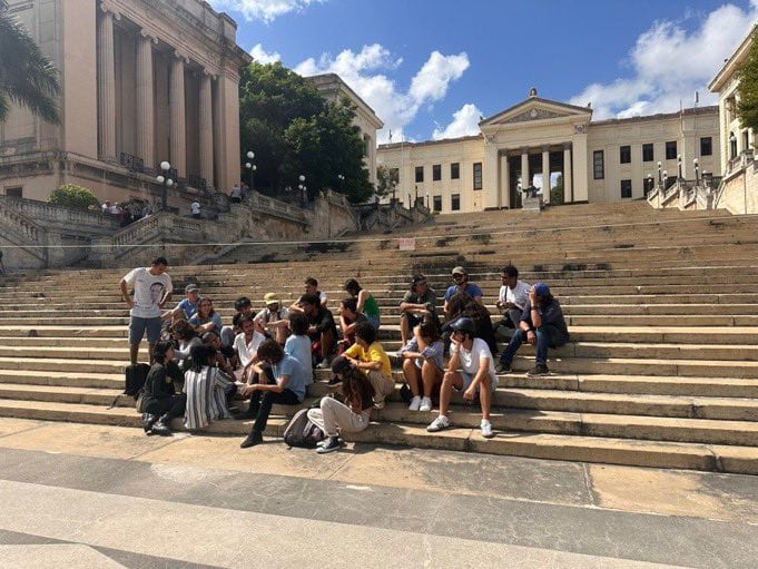 Una protesta estudiantil sacude la Universidad de La Habana en medio de la crisis en Cuba