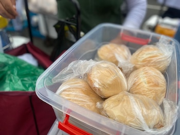 Los ambulantes y residentes de