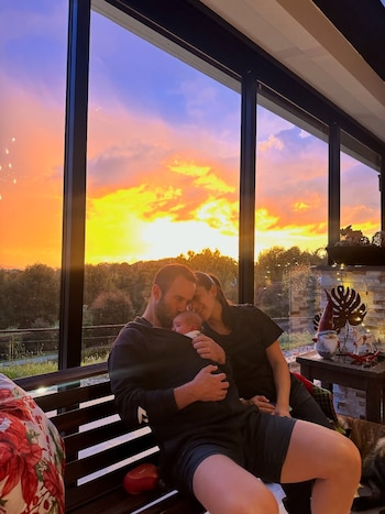 Este fue el primer atardecer