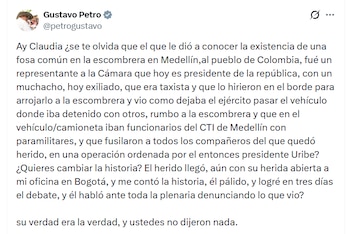 El presidente recordó que la